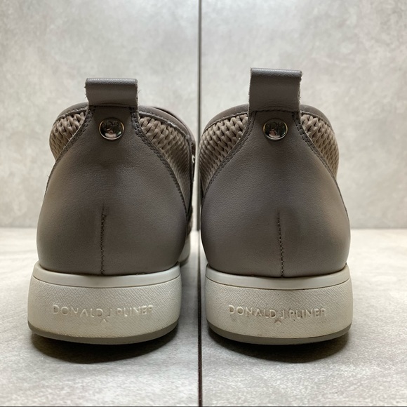 Donald J. Pliner Myla taupe perforated sneakers - Picture 6 of 13
